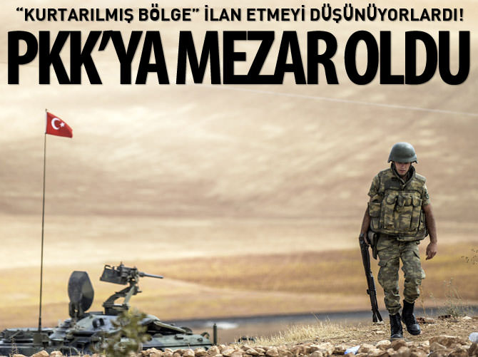 Mehmetçik o bölgeyi "PKK'ya mezar" yaptı