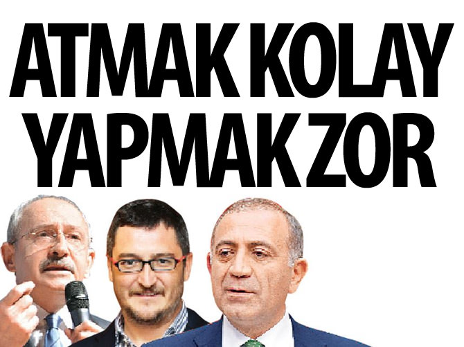 Atmak kolay yapmak zor