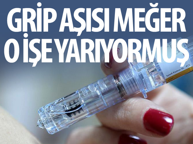 "Aşı yaptıran da grip olur ama çabuk atlatır"