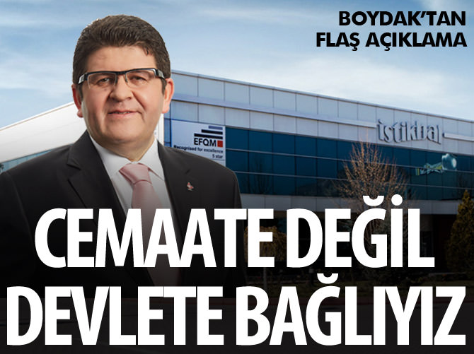 Mustafa Boydak: O STK'lardan ayrıldık