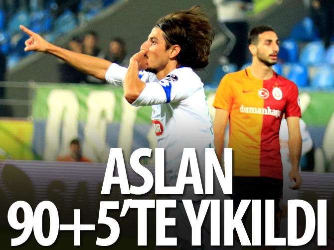 Çaykur Rizespor: 4 - Galatasaray: 3