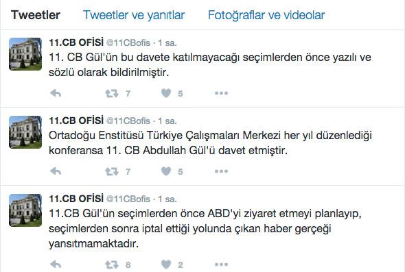 Abdullah Gül’den o habere yalanlama!