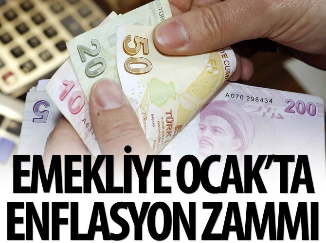 Emekliye enflasyon zammı yolda