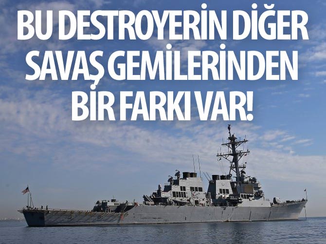 Bu destroyer diğer savaş gemilerinde farklı!