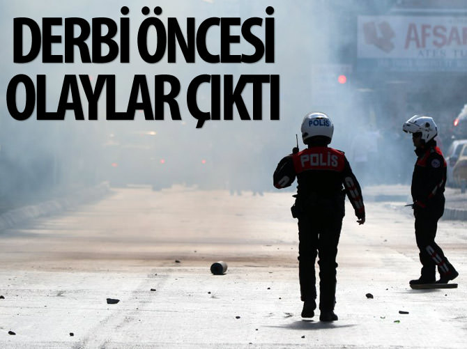 İzmir derbisi öncesi kavga çıktı