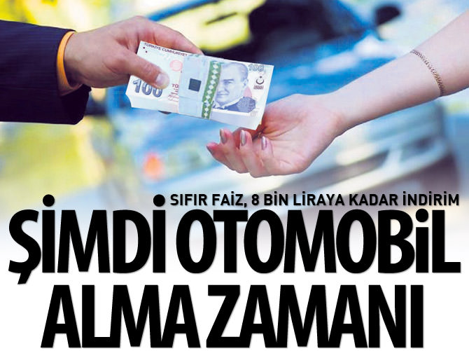 Otomobil fiyatlarında 8 bin liraya varan indirim