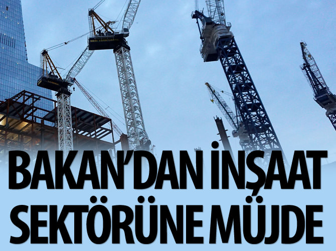 Bakan Şimşek'ten inşaat sektörüne müjde