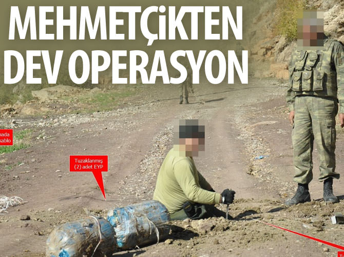 Teröristlerin inlerine böyle girildi