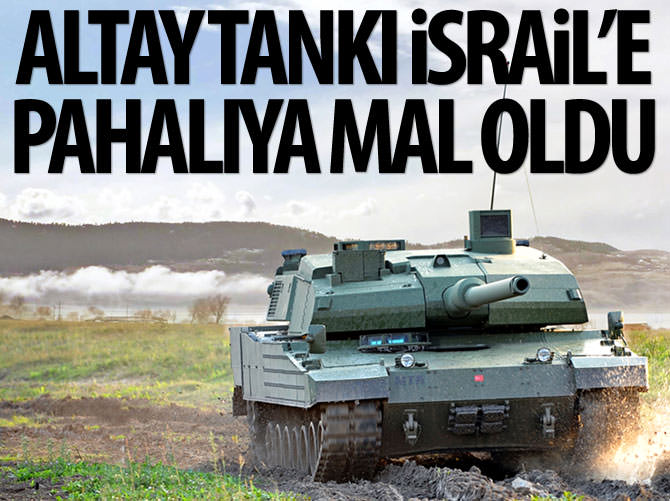Altay tankı İsrail'e pahalıya mal oldu
