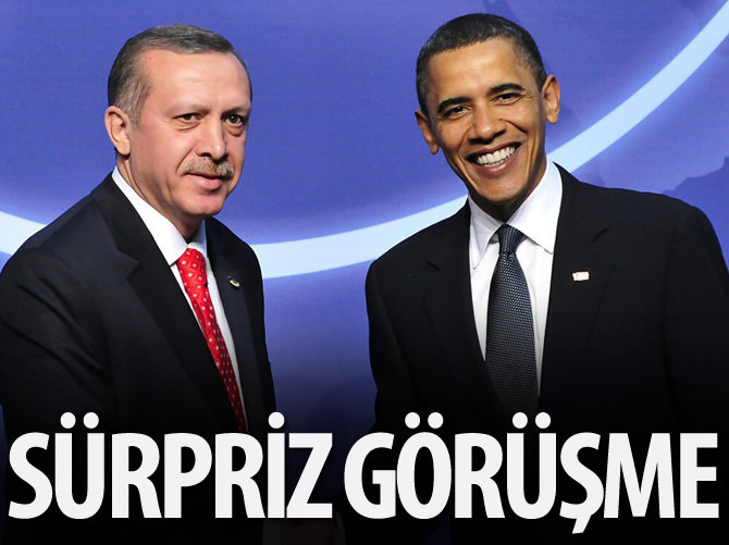 Cumhurbaşkanı Erdoğan, Obama'yla görüştü