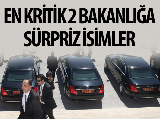 Ekonomi ve Dışişleri'nde sürpriz olacak!