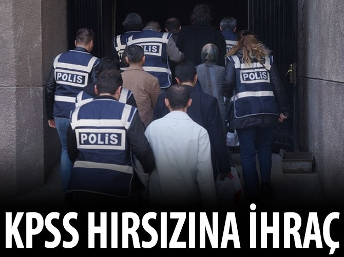 2500 KPSS hırsızına ihraç yolu