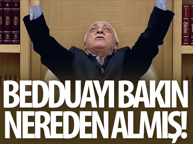 Gülen'in bedduası Tevrat'tanmış!