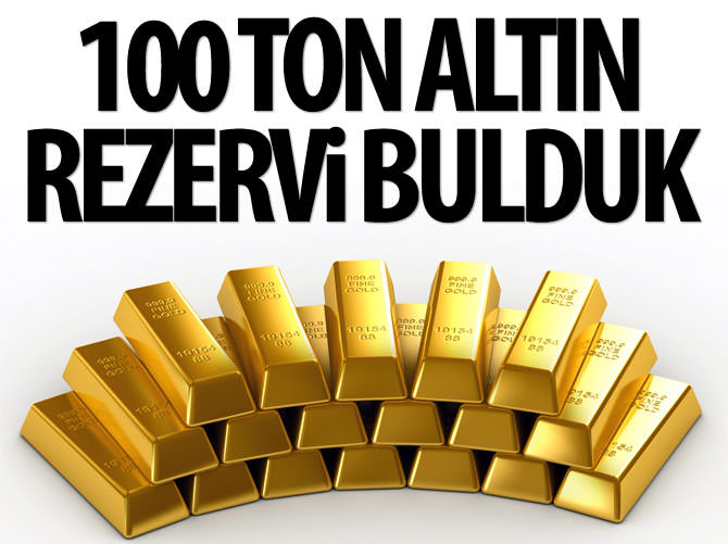Soma'da 100 ton altın rezervi bulduk