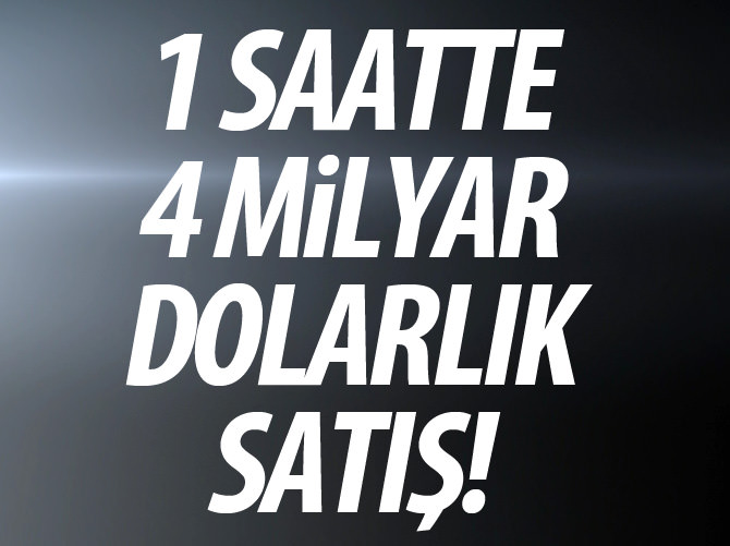 Alibaba'dan 1 saatte 3,9 milyar dolarlık satış