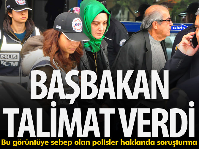 'Kelepçe uygulamasına' Davutoğlu el koydu