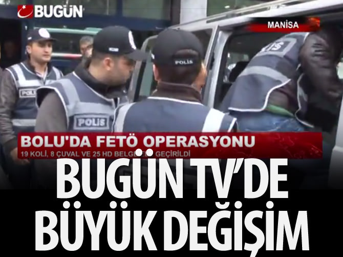 Bugün TV’de büyük değişim