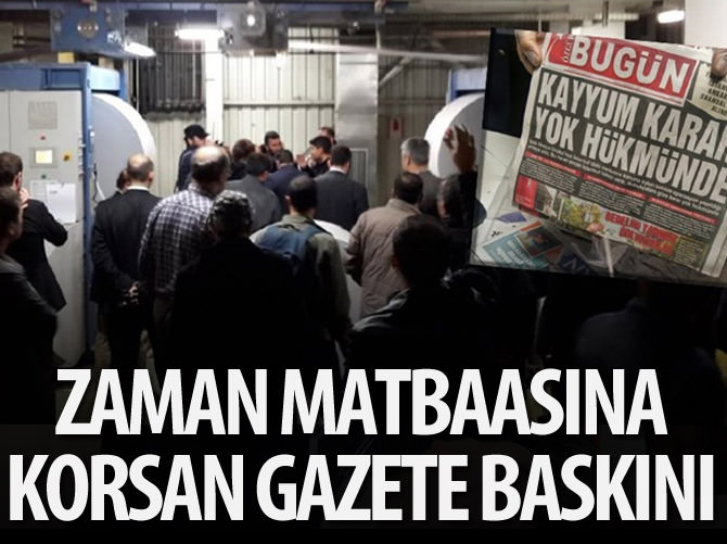 Feza Gazetecilik AŞ basım yerinde arama
