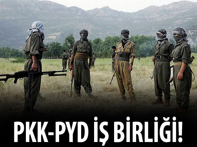 PYD'den PKK'ya silah ve sığınak