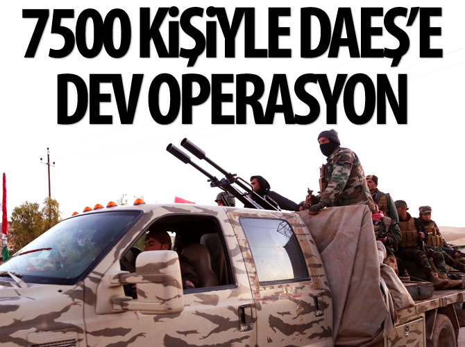 Sincar'da DAEŞ'e geniş çaplı operasyon