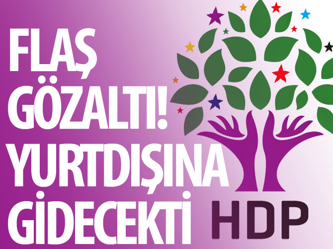 Sabahat Tuncel Atatürk Havalimanı'nda gözaltına alındı