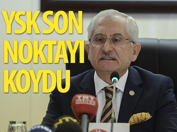 1 Kasım kesin sonuçları açıklandı