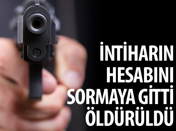 İntiharın hesabını sormaya gitti canından oldu