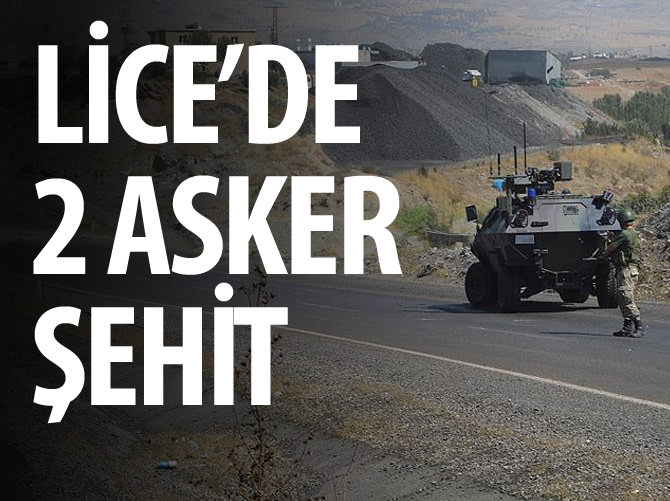 Diyarbakır'da 2 asker şehit!