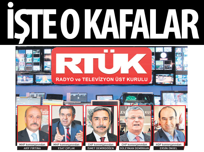 İşte A Haber'e ceza kesen kafalar