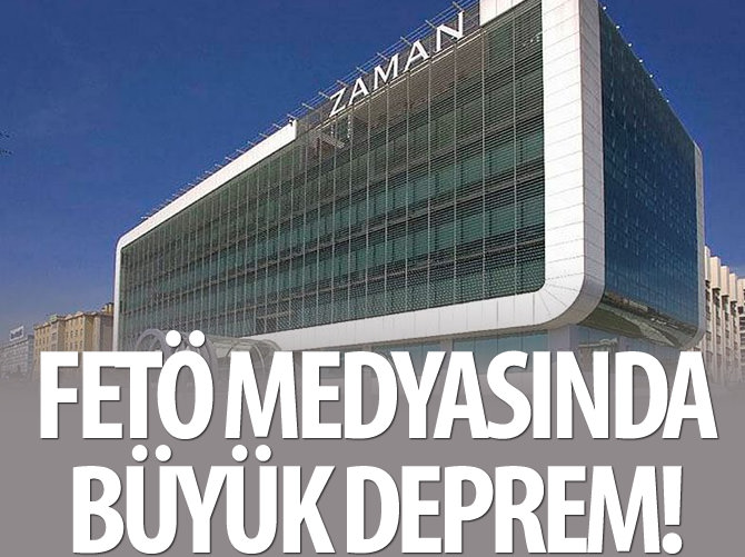 FETÖ medyasında büyük deprem!
