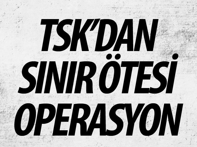 Siirt ve Kandil'e hava harekatı