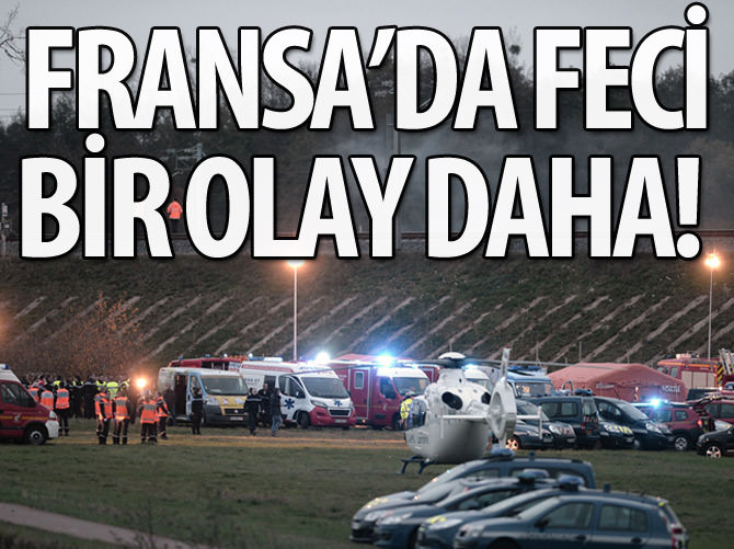 Fransa'da hızlı tren raydan çıktı