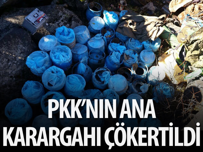 PKK'nın ana karargahı çökertildi