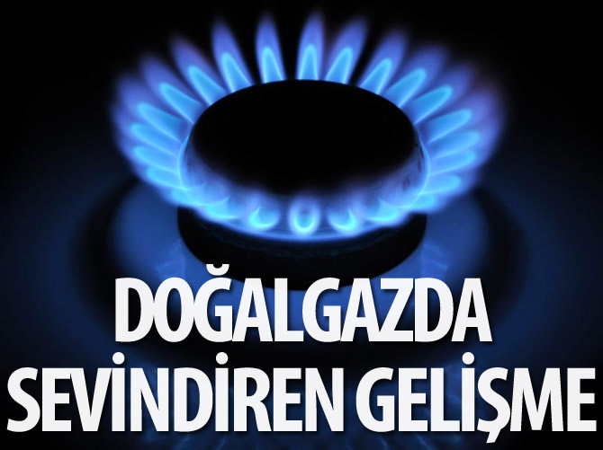 Doğalgazda indirim sinyali