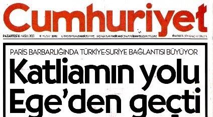 Cumhuriyet ve Sözcü Türkiye'yi suçladı! - 1