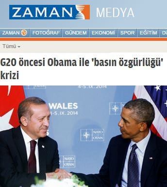 G20 bitti, Zaman'ın haberi ortada kaldı - 1