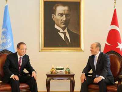 Ban-ki Moon’dan Başkan Topbaş’a ziyaret