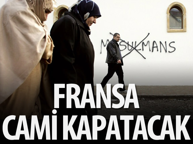 Fransa cami kapatacak