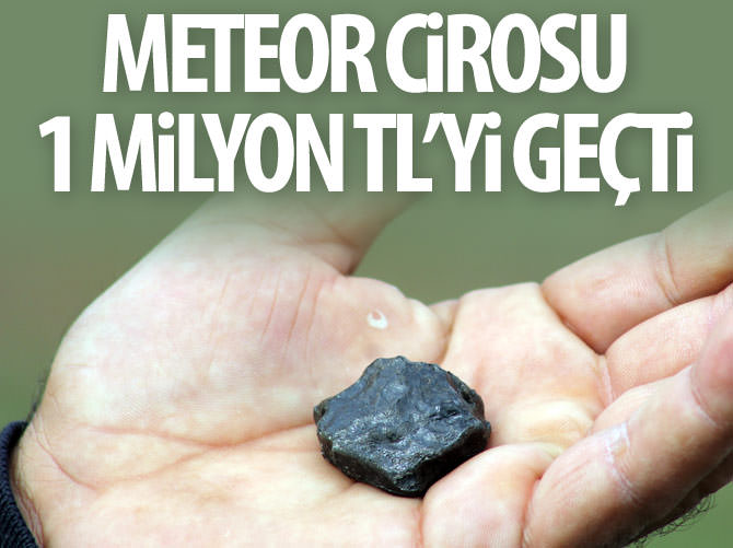 Sarıçiçek Köyü'nün meteor cirosu 1 milyon lirayı geçti