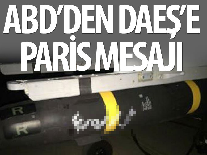 ABD'den DAEŞ'e Paris mesajı