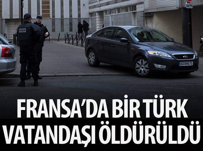 Fransa'da Türk vatandaş vuruldu