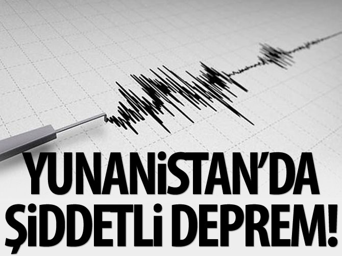 Yunanistan'da deprem