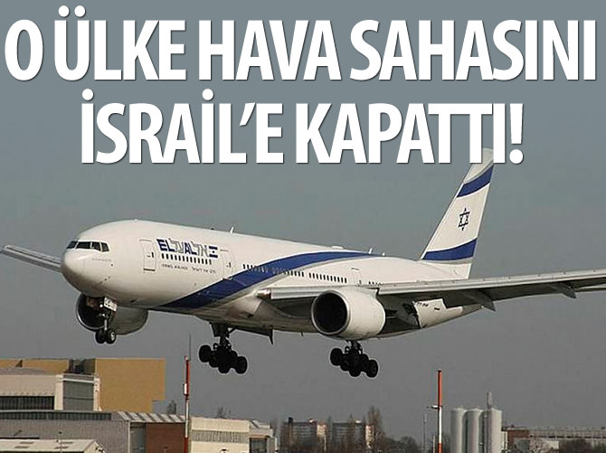 Suud hava sahası İsrail'e kapalı