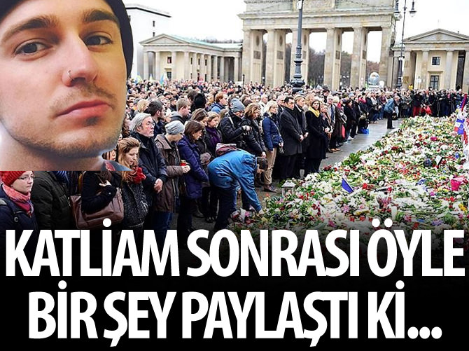 Katliam sonrası öyle bir şey paylaştı ki...