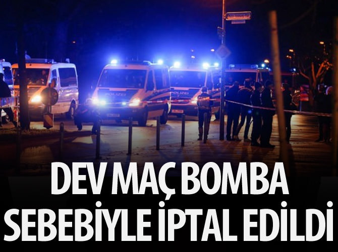 Terör nedeniyle bir maç daha iptal