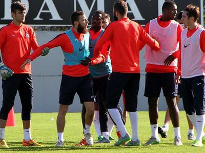 Trabzonspor'da Marin ile Aykut Demir barıştı