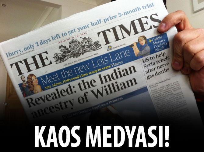 Kaos medyası!