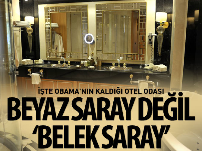 İşte Barack Obama'nın G20'de kaldığı oda