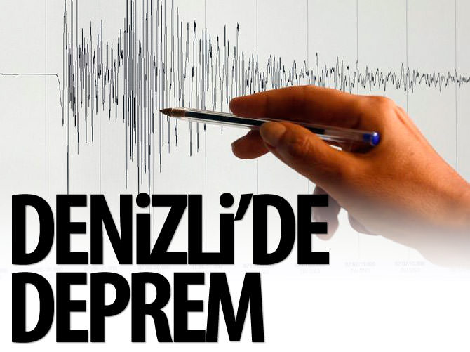 Denizli'de deprem