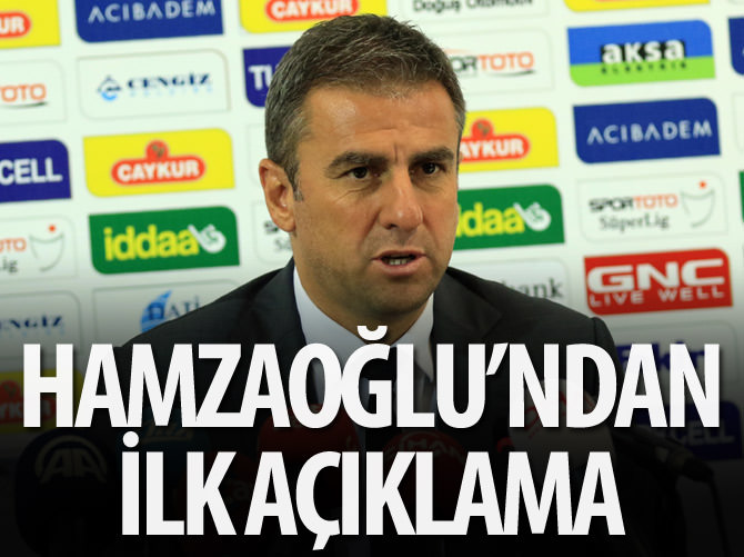 Hamzaoğlu ayrılığın ardından ilk kez konuştu!